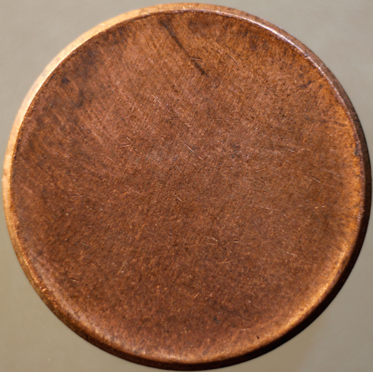 Plated-Planchet-Unstruck-Cent